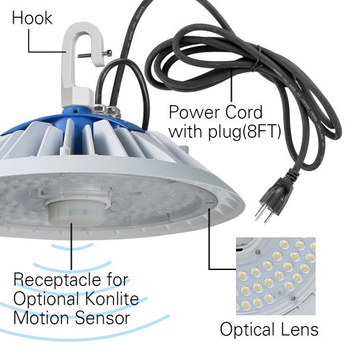 100w 150W 200W 250W UFO Round LED Highbay light Ceiling fixture warehouse light detail page white housing 5895ebb2 9259 4d8e b677 53369a8dd3ea