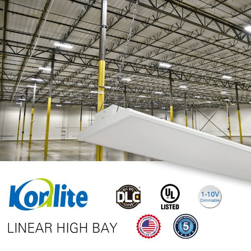 105w 165W 220W shop light LED linear Highbay light fixture warehouse T5 replacement fixtrue