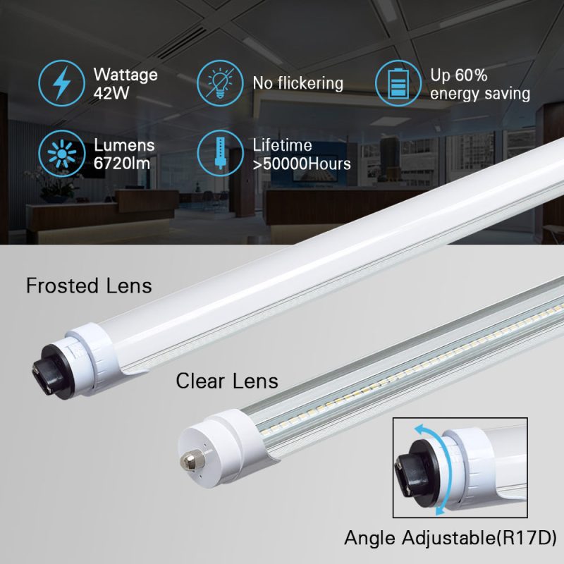 42W 8F LED TUBE LIGHT