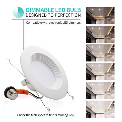 5 6 inch down light dimmable