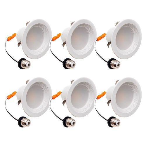 LED 4" LED Recessed Downlight Retrofit 10W, 75W equal