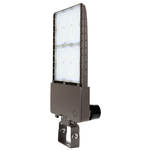 250W Konlite LED Outdoor Parking lot Light with dusk to dawn photocell