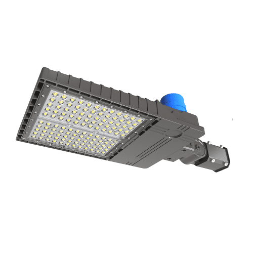 LED Area Light with slip fitter arm