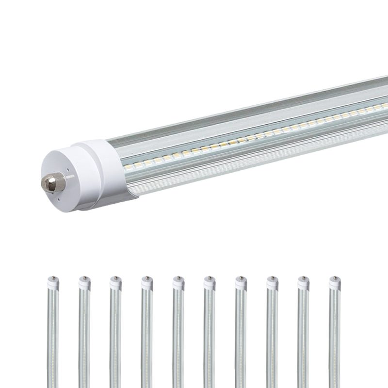 10 pcs 42W 8ft Ballast Bypass T8 LED Tube Light with FA8 Base