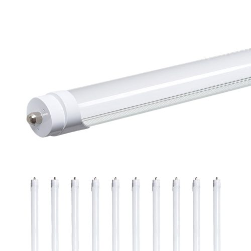 10 pcs 42W 8ft Ballast Bypass frosted cover T8 LED bulb with FA8 Base