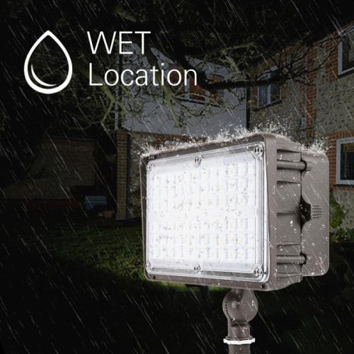 Flood light wet location ip65 3dddaa55 0087 4702 b808 bcef29692643