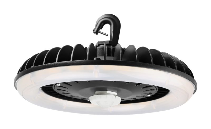 Konlite Round UFO Highbay -215W with frost diffuser