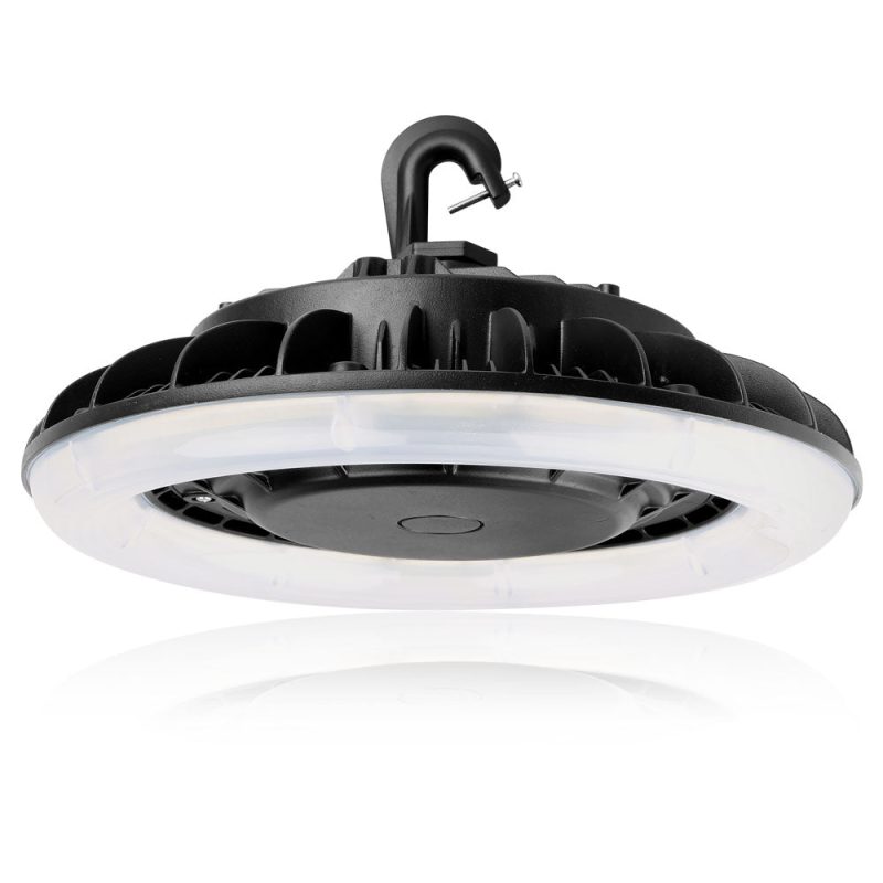 Konlite Round UFO Highbay -215W with frost diffuser