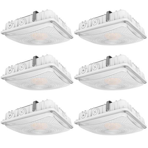 6 pack Konlite LED Canopy Lights