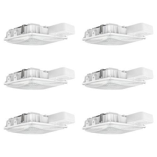 6 pack Konlite LED Canopy Lights with Motion Sensor