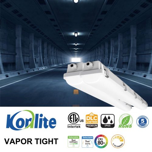 KVT4LMWMCLV 4ft Vapor Tight LED Light Fixture 9