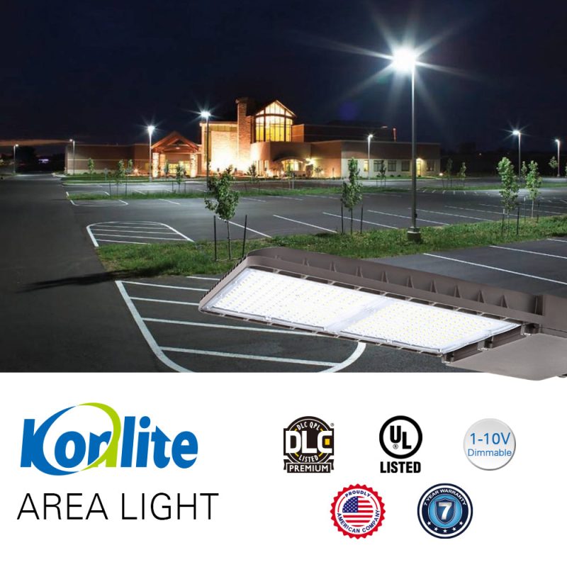 Konlite 250W 300W Parking Lot led light