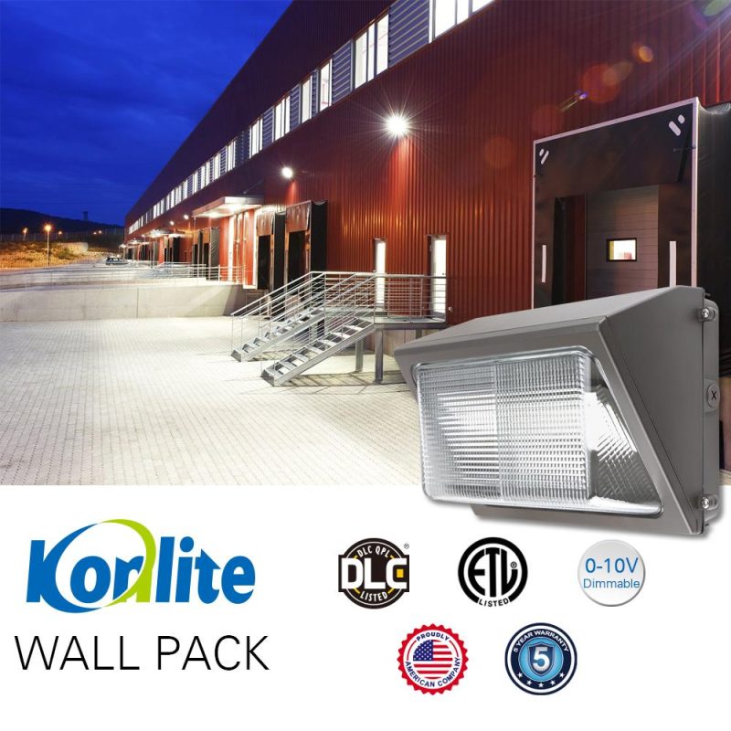 Konlite 80w no cutoff led outside exterior wall pack security light fixture 6327b864 1390 4c01 89a5 353912a979f0