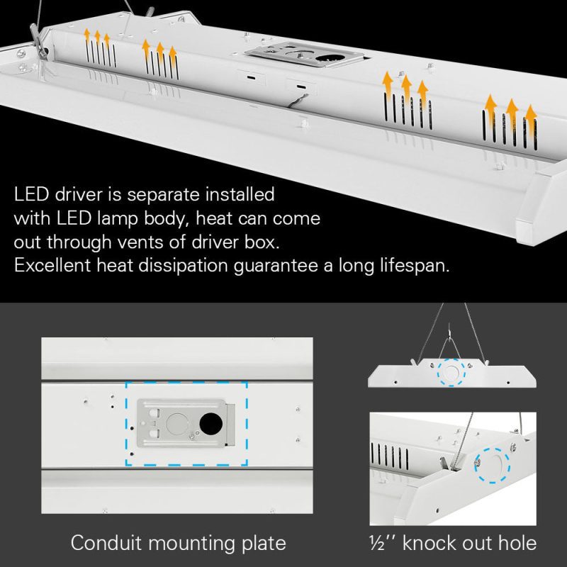 KonliteLinearLEDHighbayLight90W130W180W210W270W300W370WHeatdissipation 0a57d445 4922 43c7 96e0 37f6413293a3