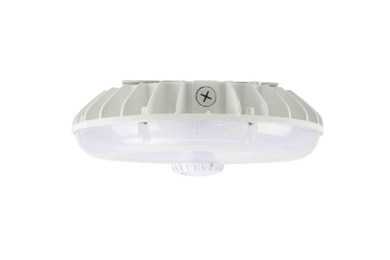 White LED canopy Area light with motion sensor