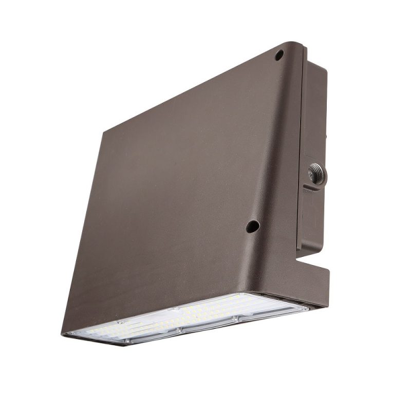 konlite full cutoff led wall pack 135w kwpf series