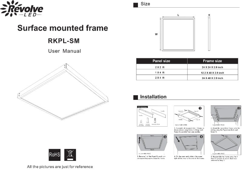 SurfaceMountedFrame UserManual 1