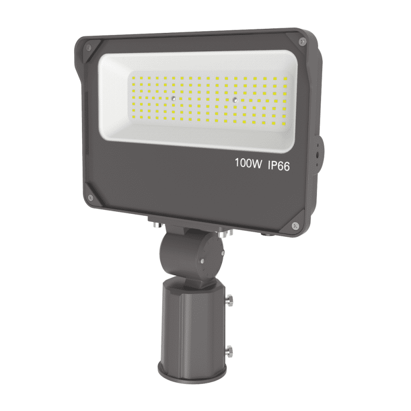 Konlite 100W flood with photo cell